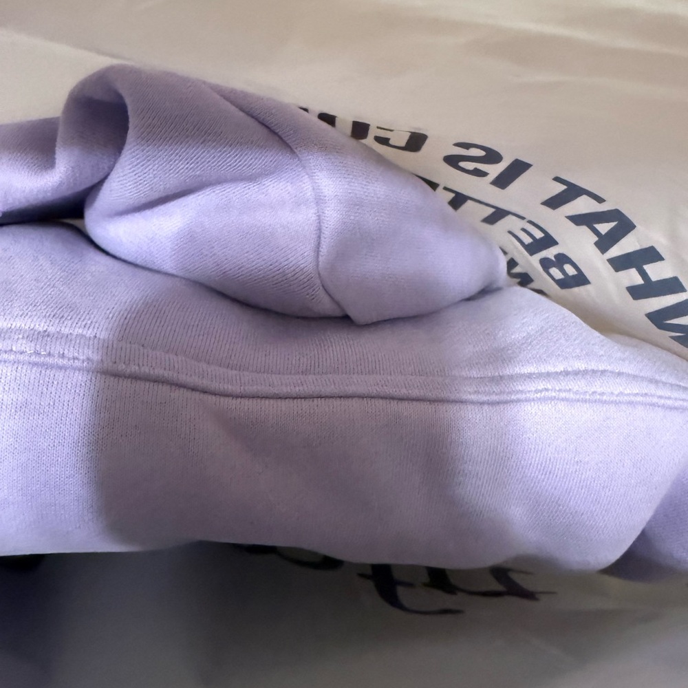 Comfrt Pastel Hoodie Lavender - Picture 3 of 4